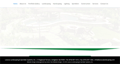 Desktop Screenshot of laraccalandscaping.com
