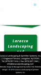Mobile Screenshot of laraccalandscaping.com
